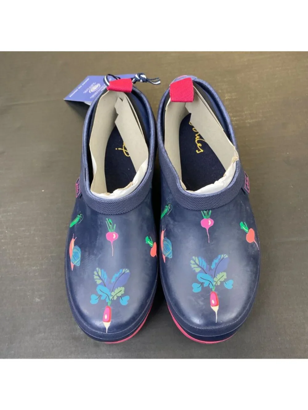 Joules Women's Pop On Rain Shoes Size 6 comfort New